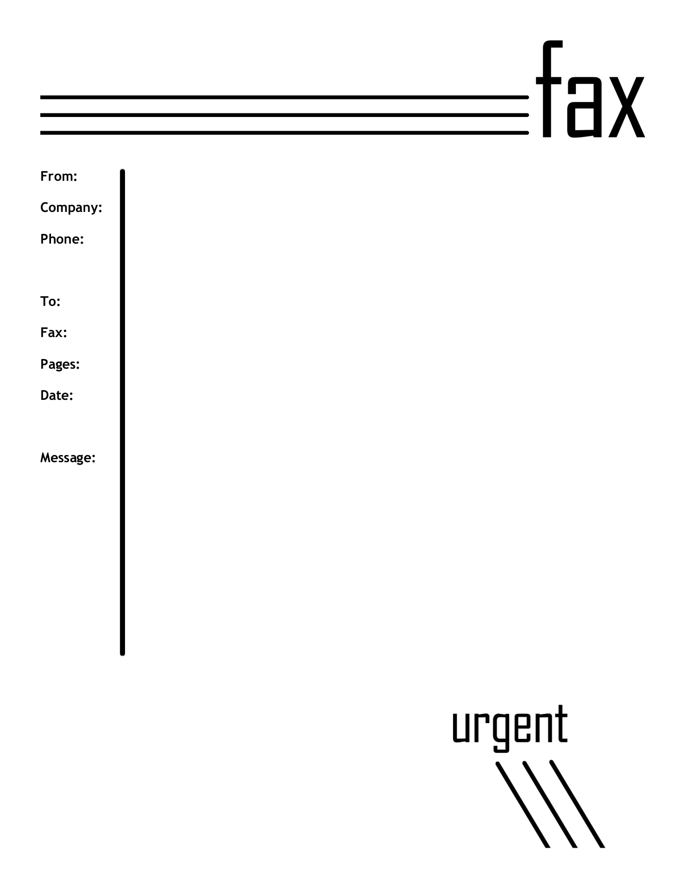 free-fax-urgent-cover-sheets-faxburner for Free Printable Fax Cover Sheet No Download Free Fax 'Urgent' Cover Sheets | FaxBurner for Free Printable Fax Cover Sheet No Download